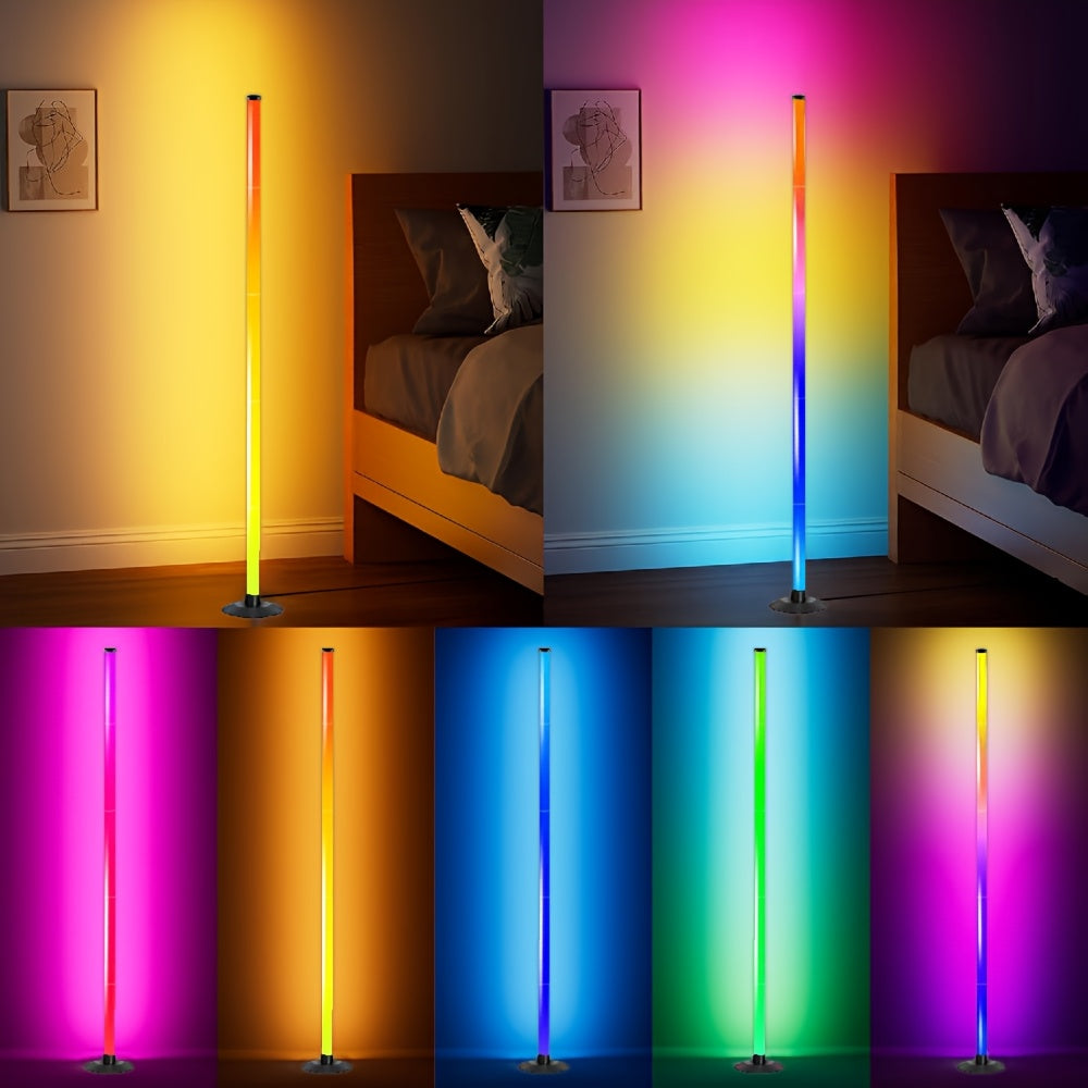 Trendbay Smart RGBIC LED Floor Lamp – App & Remote Control Mood Ambient Light