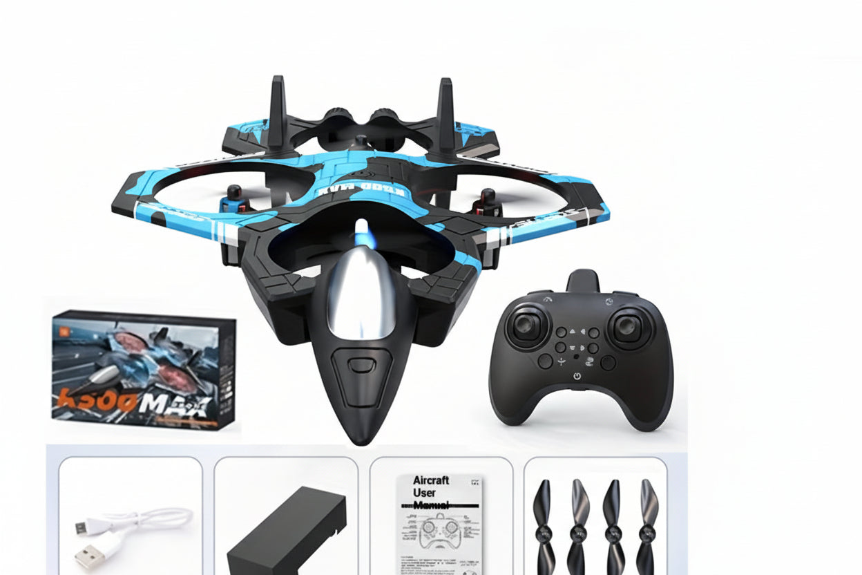 Trendbay RC Airplane K500MAX 360° Rolls Altitude Hold with Lights