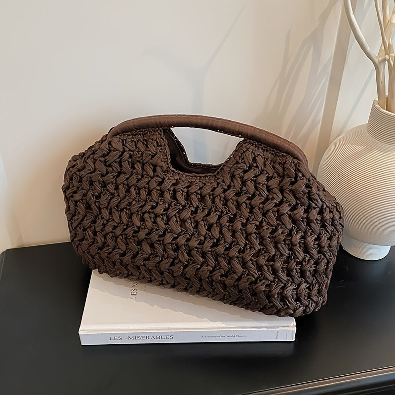 Trendbay  Woven Summer Beach Handbag