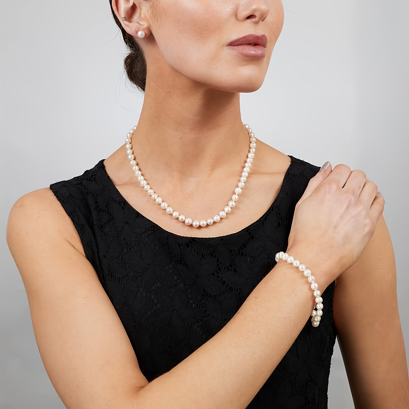 Trendbay 3-Piece Women's Jewelry Gift Set – Elegant Bracelet & Earrings Set with Premium Gift Box
