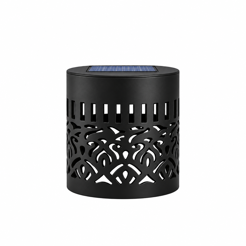 Trendbay 4pcs Solar Mandala Garden Lights – Warm White