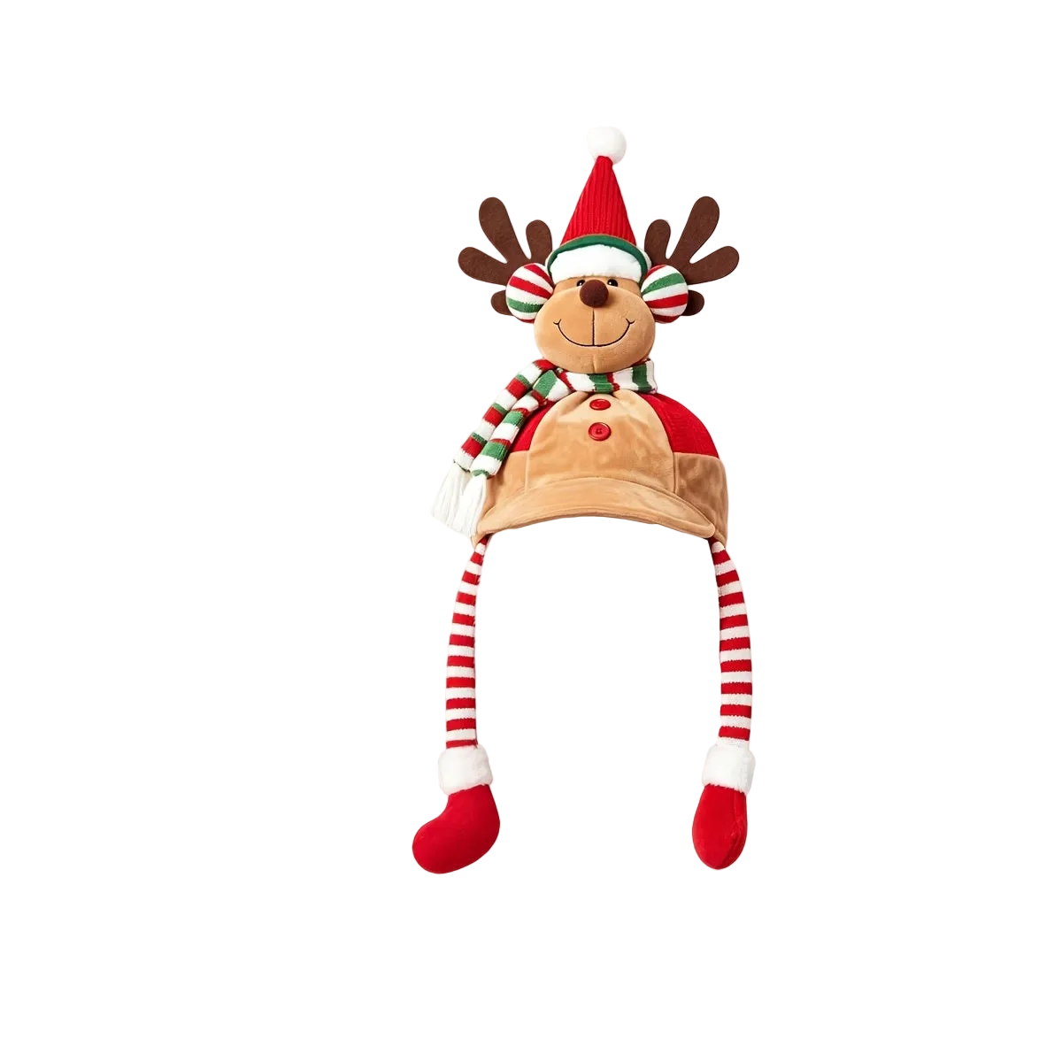 Trendbay Christmas Reindeer Knitted Hat 3D Adult Wear