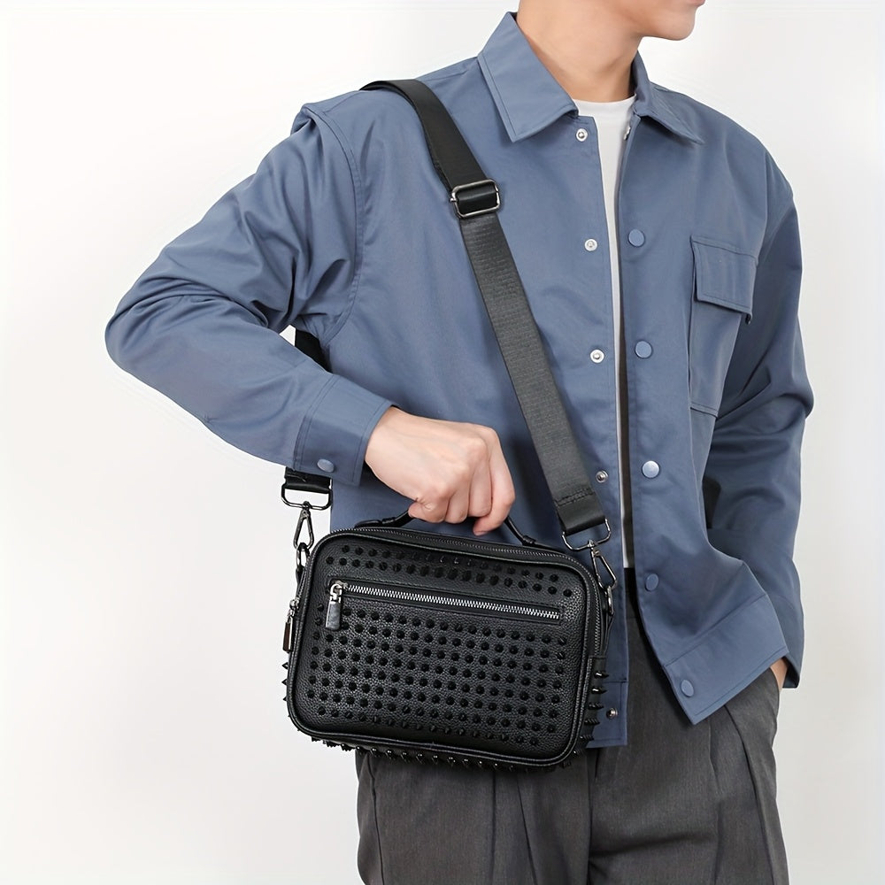 Trendbay Studded Square Crossbody Bag