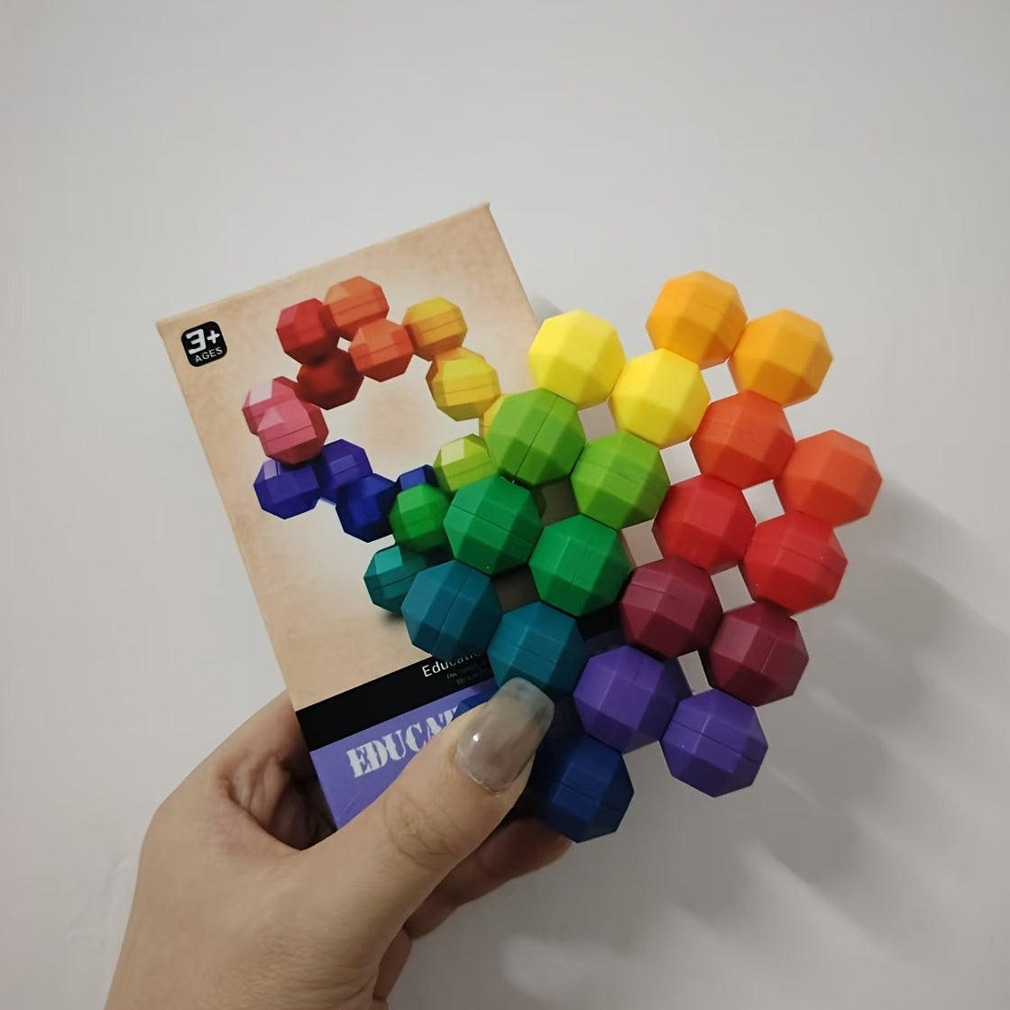 Trendbay 20pcs Magnetic Puzzle Ball Set – Plastic 3D DIY