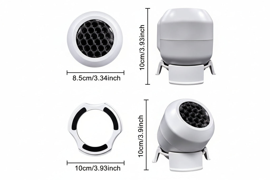 Trendbay Halloween Dynamic Projection Light USB-Powered 360° Rotating Multicolor