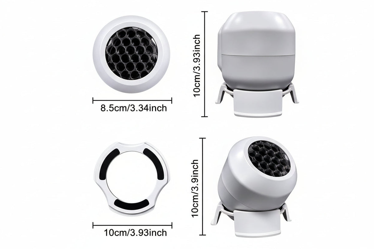 Trendbay Halloween Dynamic Projection Light USB-Powered 360° Rotating Multicolor