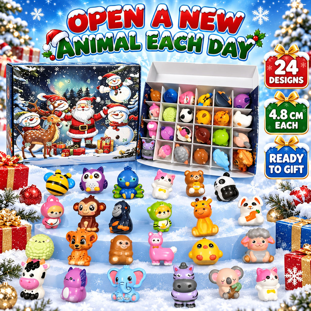 Trendbay 24pcs Christmas Advent Calendar Toy Set