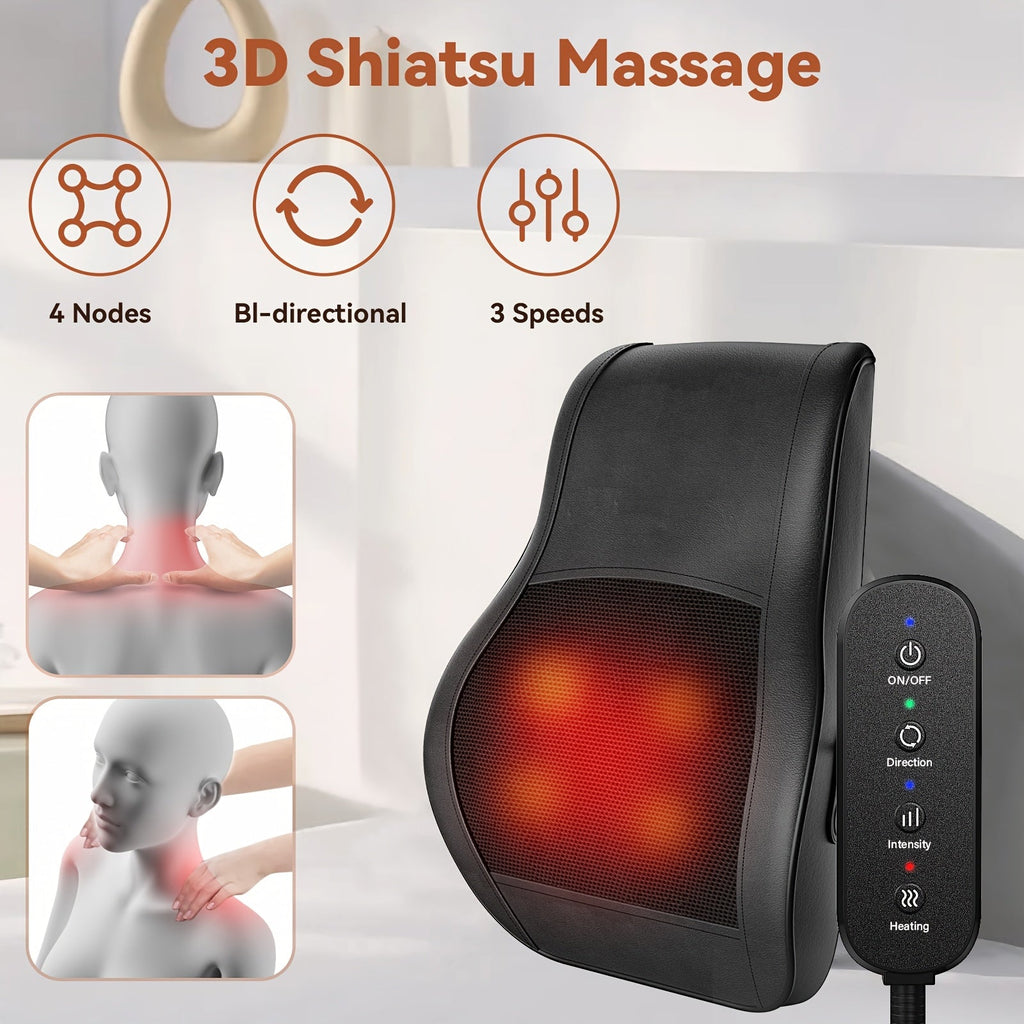 Trendbay Shiatsu Back & Neck Massager with Heat