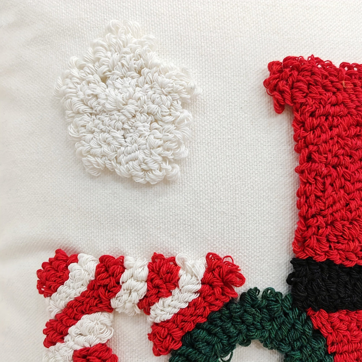Trendbay Christmas HOHOHO Embroidered Cushion Cover
