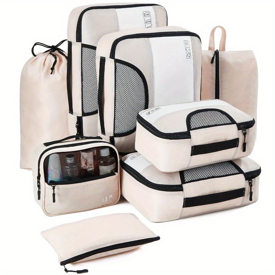 Trendbay 8PCS Travel Organizer Storage Set