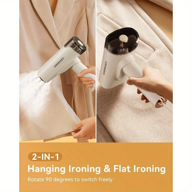Trendbay 2-in-1 Portable Garment Steamer Iron “ Mini Handheld Steam Iron