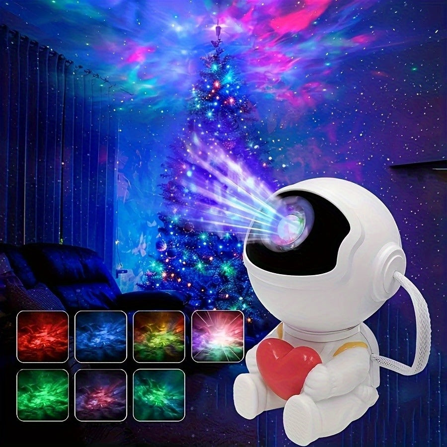 Trendbay Aurora Galaxy Projector USB Light with Remote (8 Colors)