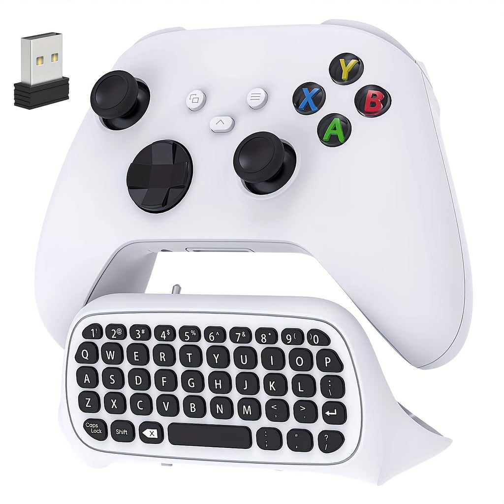 Trendbay Wireless Chatpad Keyboard for Xbox with Audio Jack