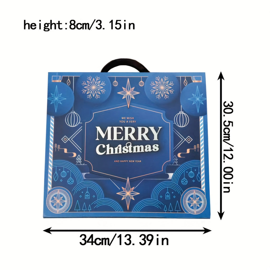 Trendbay Christmas Advent Calendar Countdown Gift Box with 24 Small Boxes