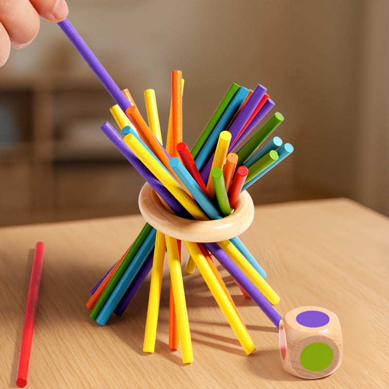 Trendbay Wooden Stick Pulling Educational Strategy Board Game