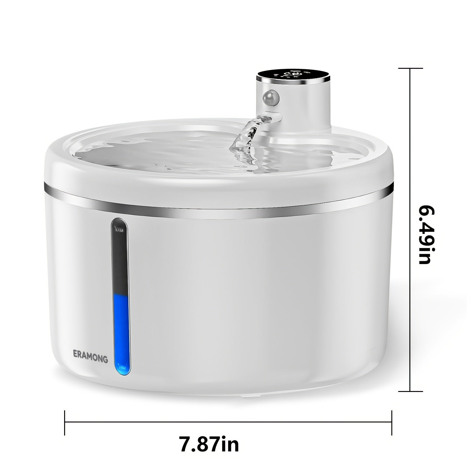 Trendbay Wireless Pet Water Fountain – 3L Smart Auto Dispenser with Motion Sensor
