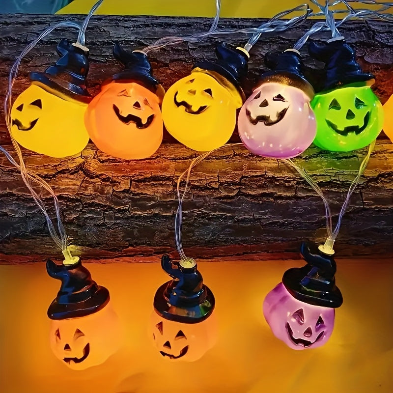 Trendbay Multicolor Pumpkin Bead String Lights 200cm 10LED