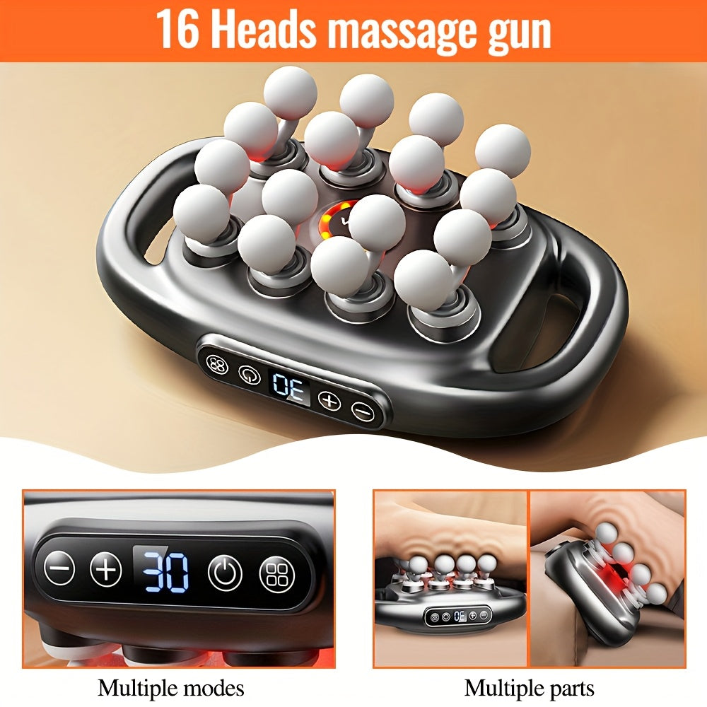 Trendbay 16 Head Deep Tissue Massage Gun