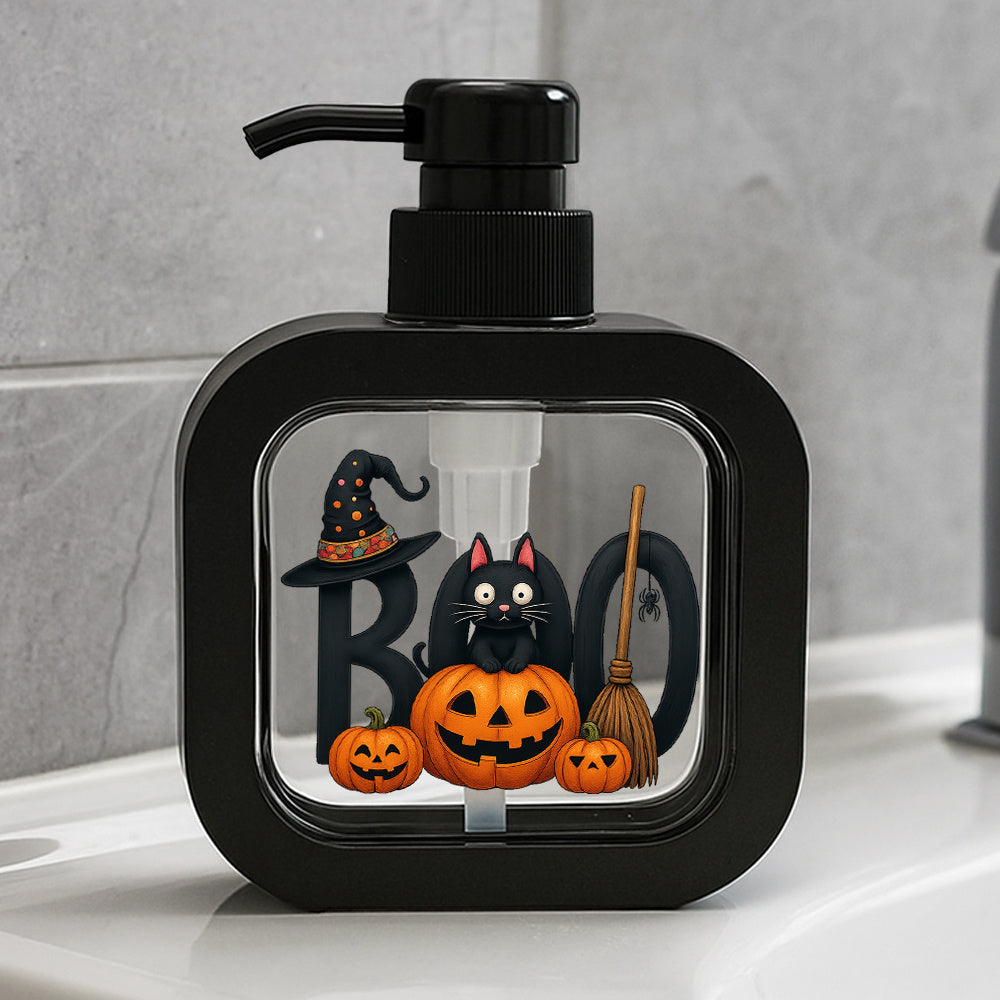 Trendbay Black Halloween Soap Dispenser with Pump