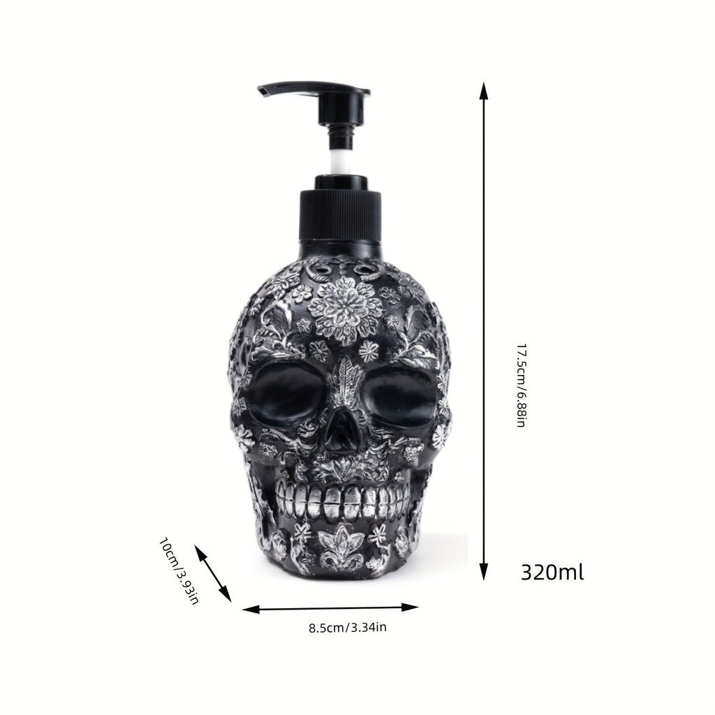 Trendbay Skull Soap Dispenser 320ml Black