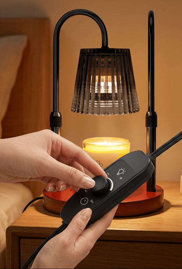 Trendbay Candle Warmer Lamp with Timer & Dimmable Light