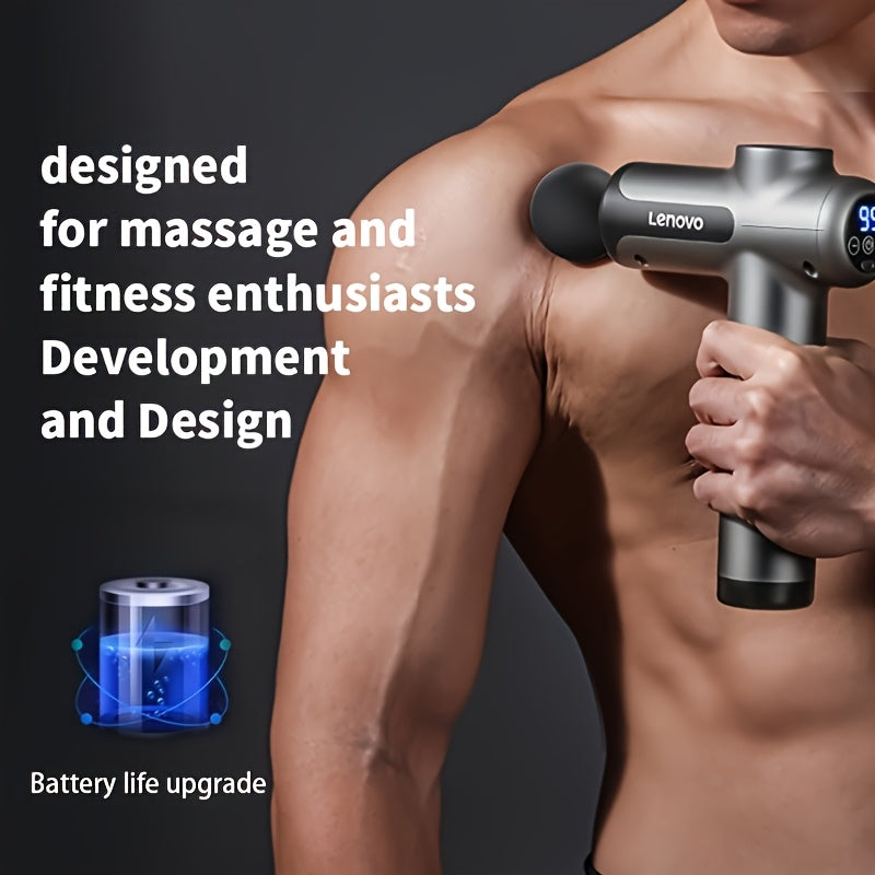 Trendbay Massage Gun – Silent USB Rechargeable Massager with 8 Attachments