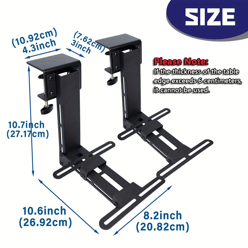 Trendbay HOTAS Desk Mount Stand 2pcs Flight Sim Joystick Holder