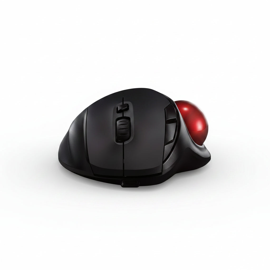 Trendbay Ergonomic Wireless Trackball Mouse (3-Device Connection)