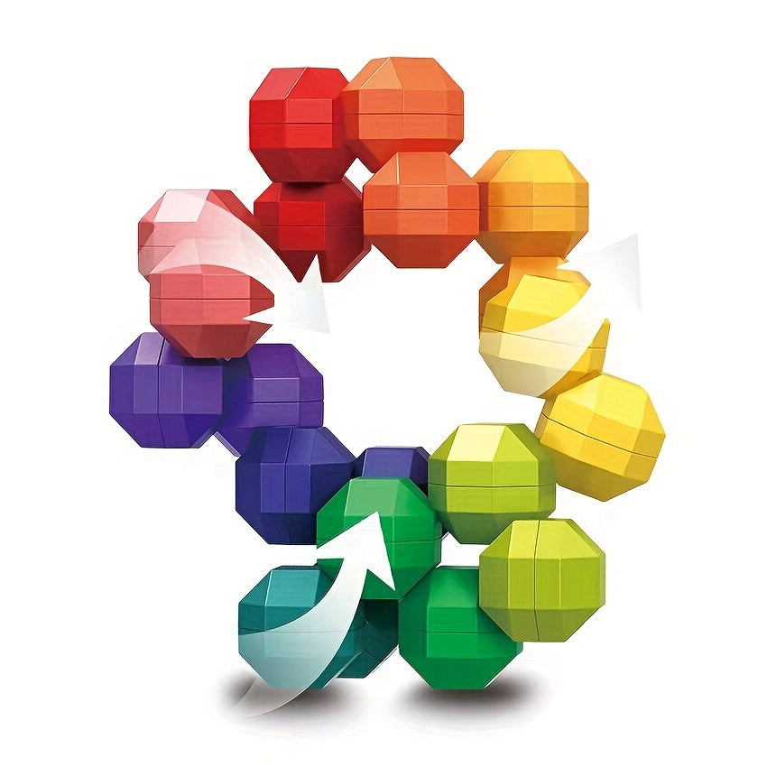 Trendbay 20pcs Magnetic Puzzle Ball Set – Plastic 3D DIY