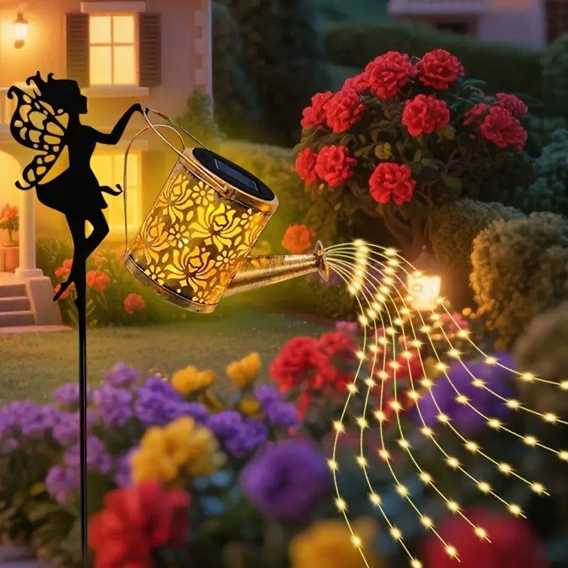 Trendbay Solar Watering Can Fairy Light 36 LED Warm White