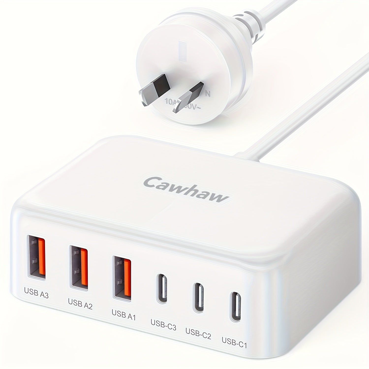 Trendbay 100W 6-Port Fast Charger USB-C & USB-A
