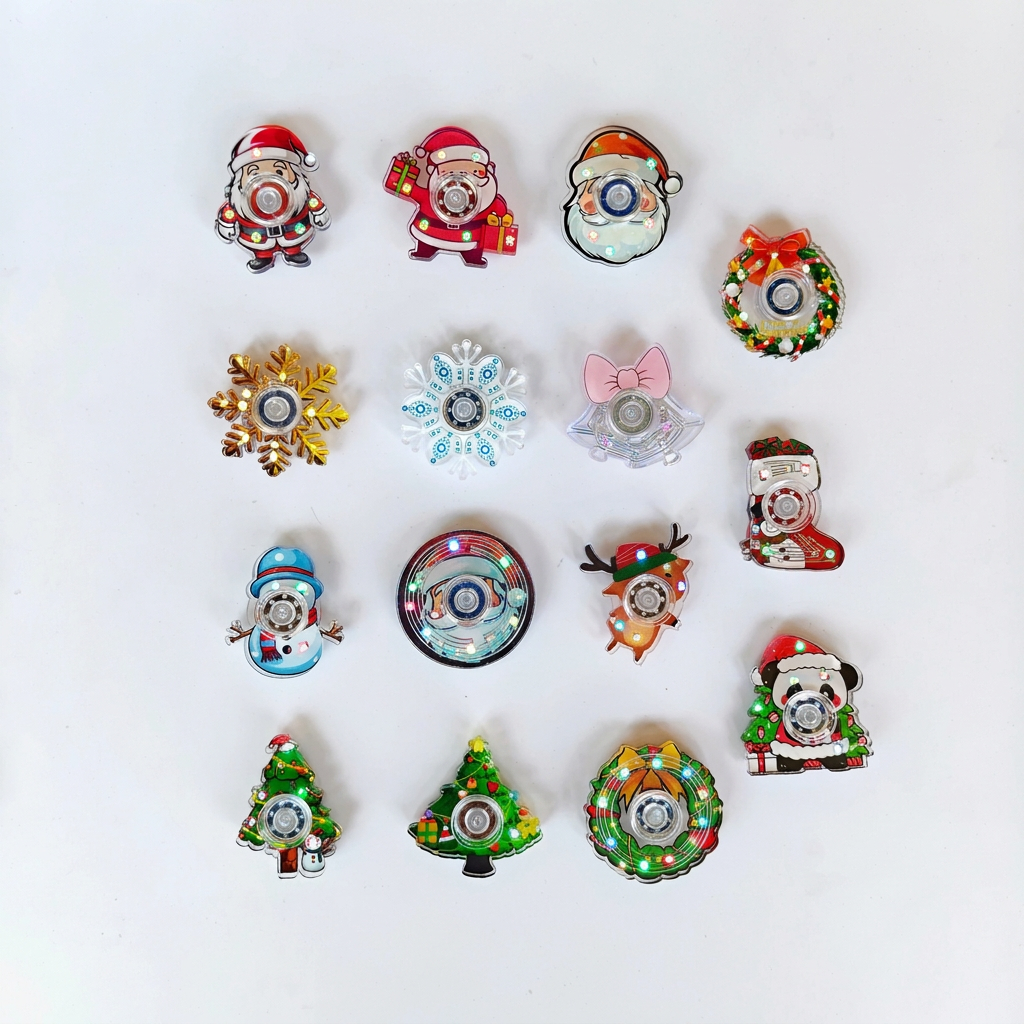 Trendbay Christmas Finger Spinner Fidget Toys Set for Kids Part