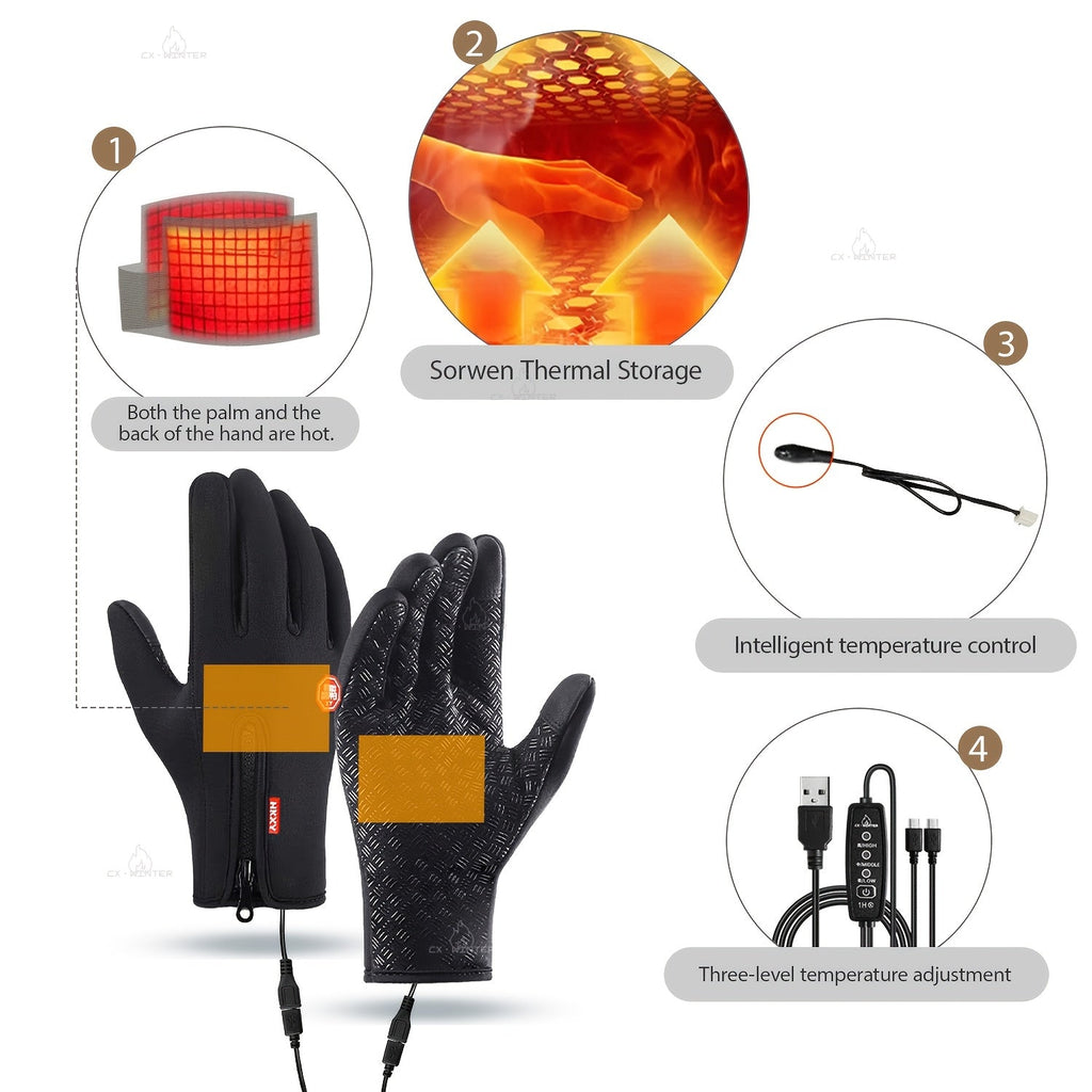 Trendbay Intelligent Electric Heating Gloves