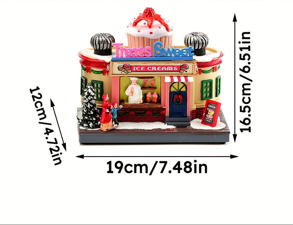 Trendbay Christmas Glowing Music Rotating Ornament