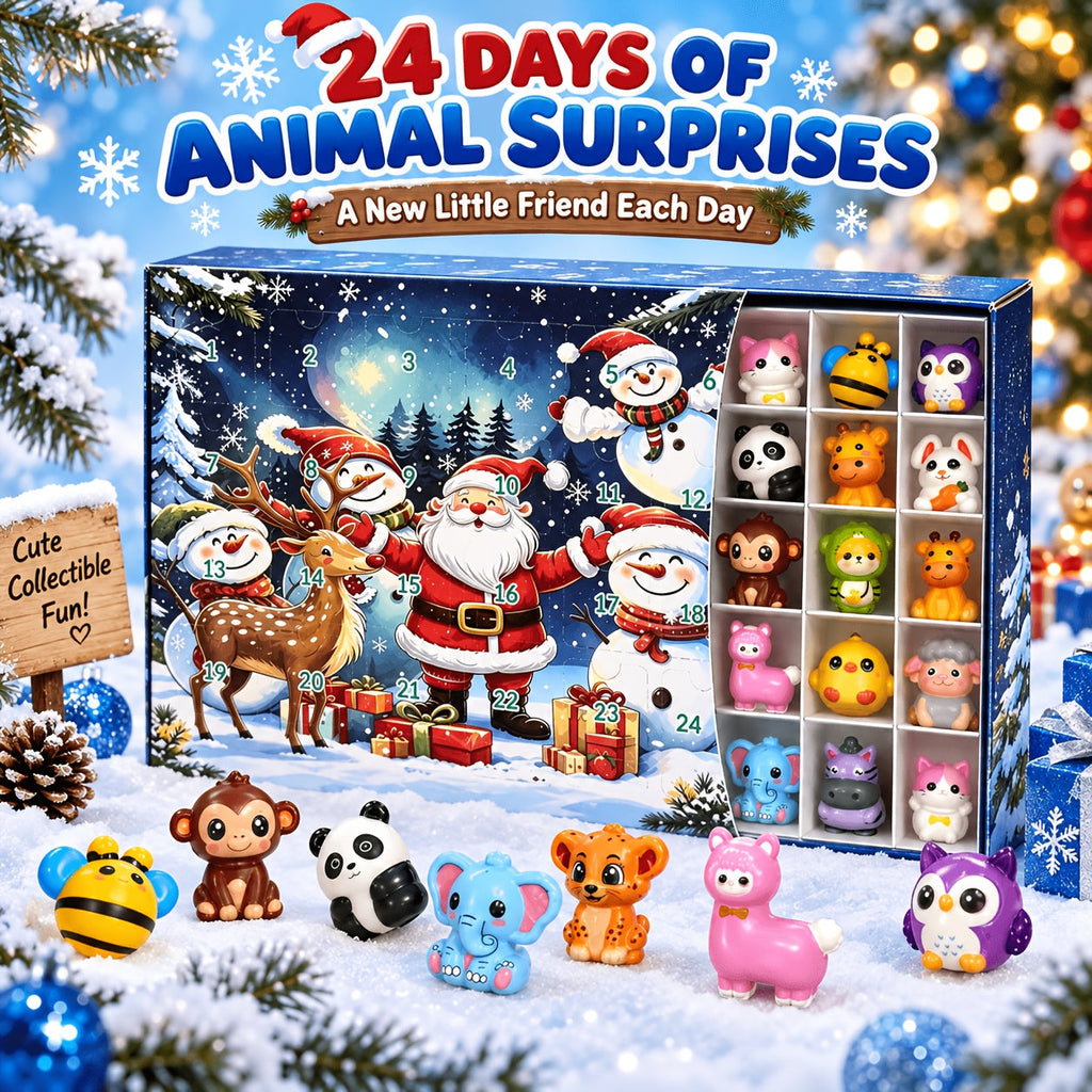 Trendbay 24pcs Christmas Advent Calendar Toy Set