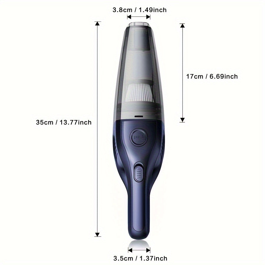 Trendbay Portable Handheld Vacuum Cleaner “ Rechargeable Mini Cleaner for Home & Car