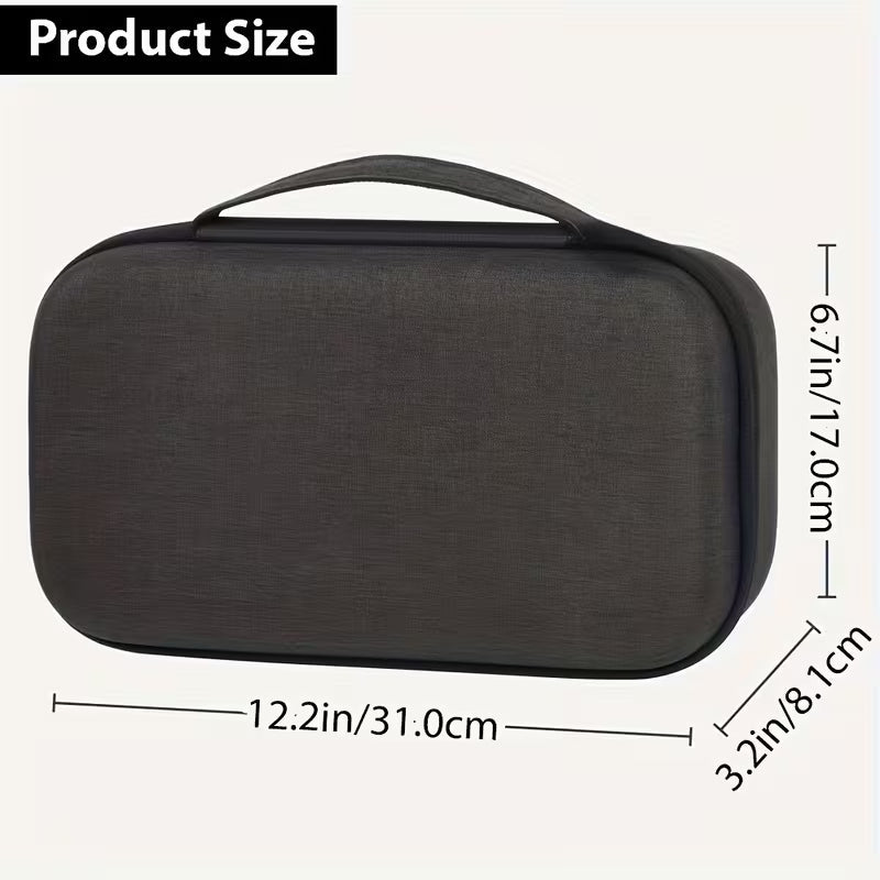 Trendbay Travel Glasses & Cable Organizer Case