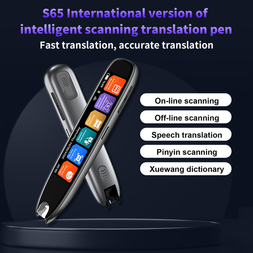 Trendbay Translation Pen – OCR Scanner Reader with 142 Languages Voice Translator