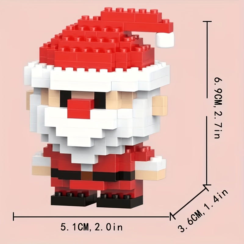 Trendbay Santa Claus Christmas Building Block Toy Mini DIY