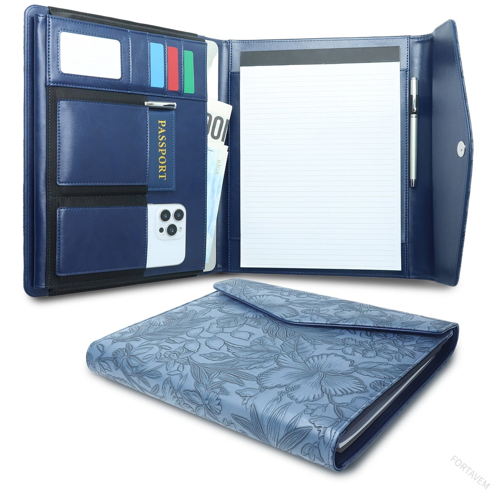 Trendbay Vegan Leather Portfolio Folder