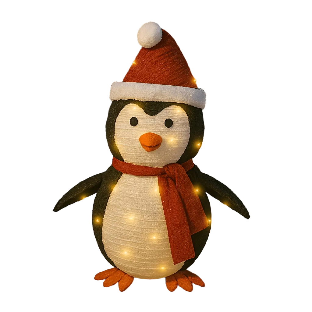 Trendbay Christmas Solar Penguin Lights Outdoor Decor