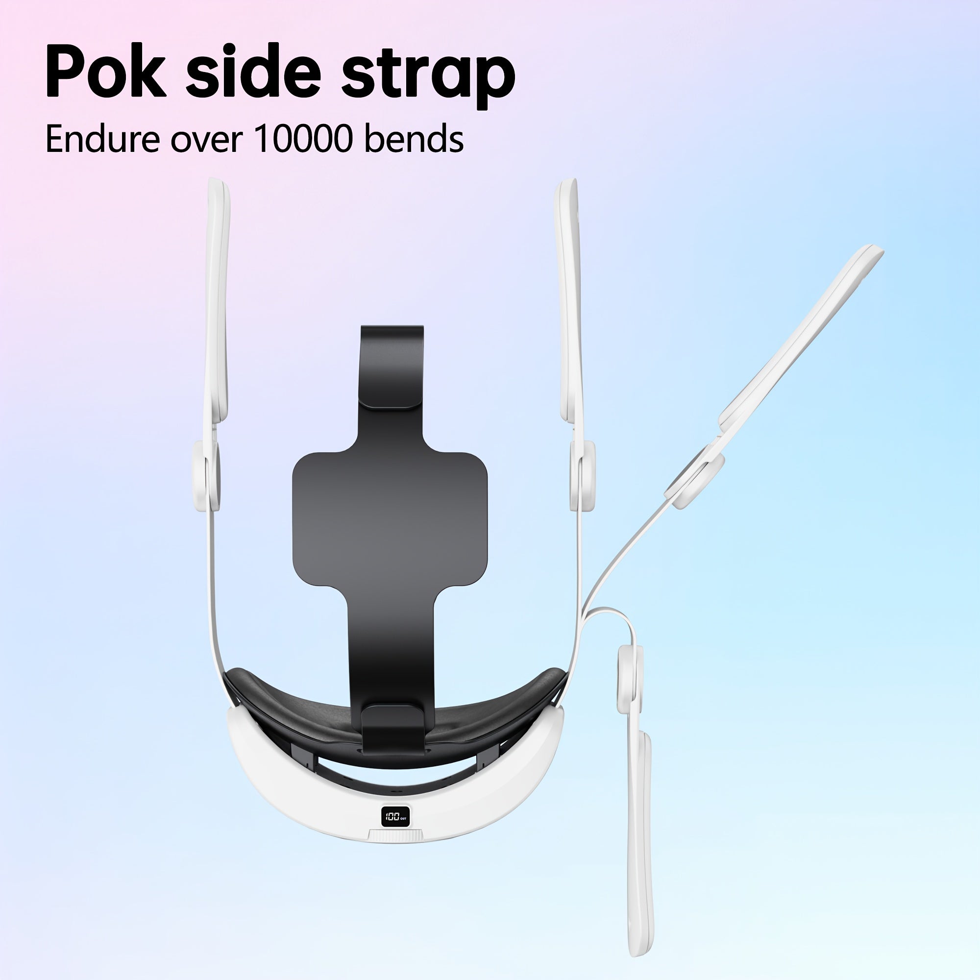 Trendbay VR Head Strap with Battery 10000mAh RGB Fast Charging