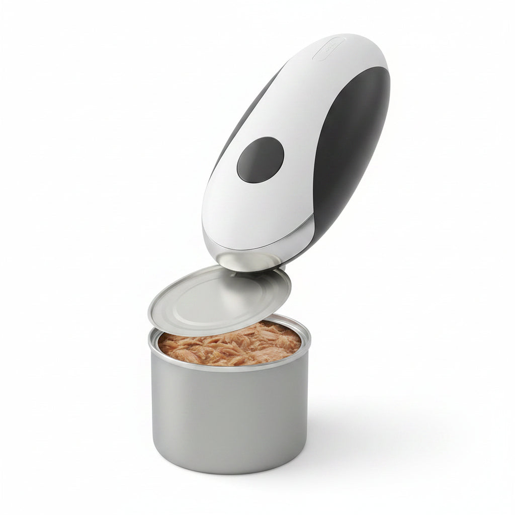 Trendbay Electric Can Opener – USB-C Rechargeable Automatic Safe Edge Kitchen Tool