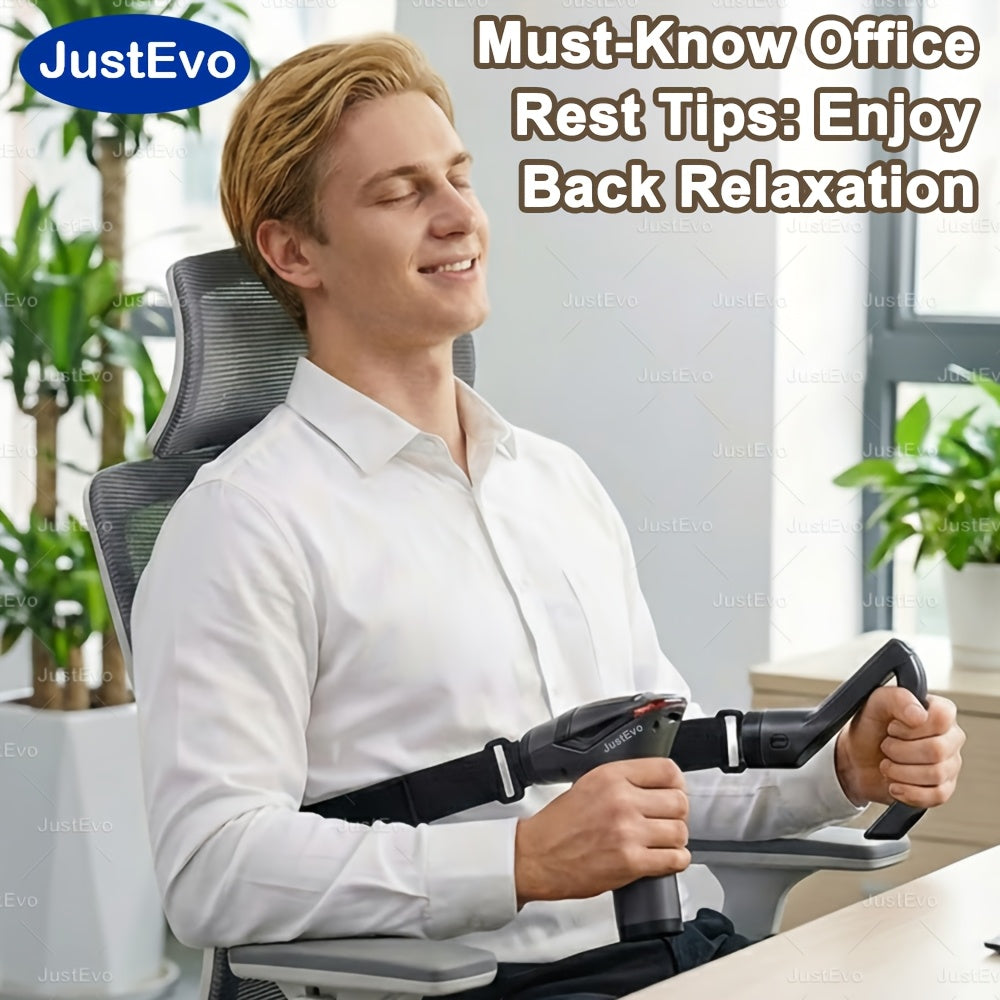 Trendbay 2-in-1 Electric Percussion Massager with Reach Belt