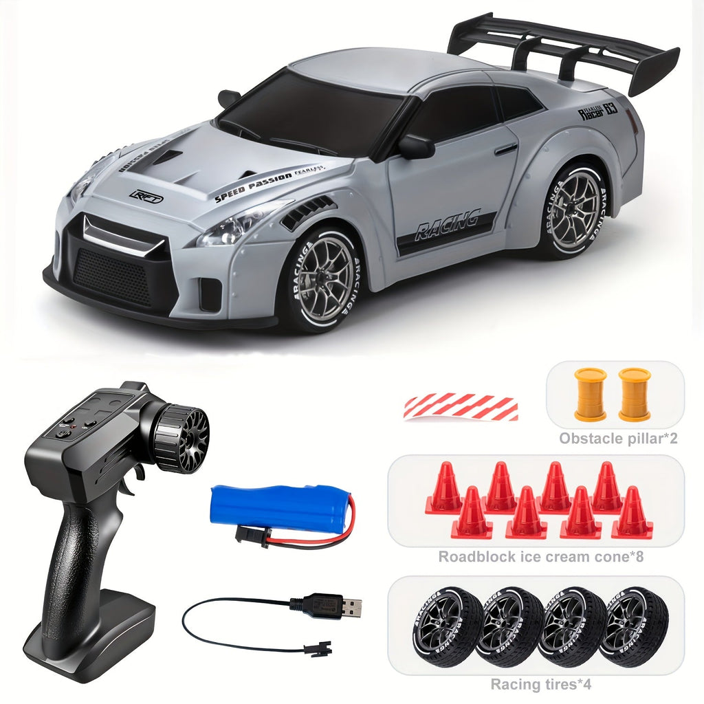 Trendbay 1:24 RC Drift Car 4WD 2.4GHz with Lights & Accessories