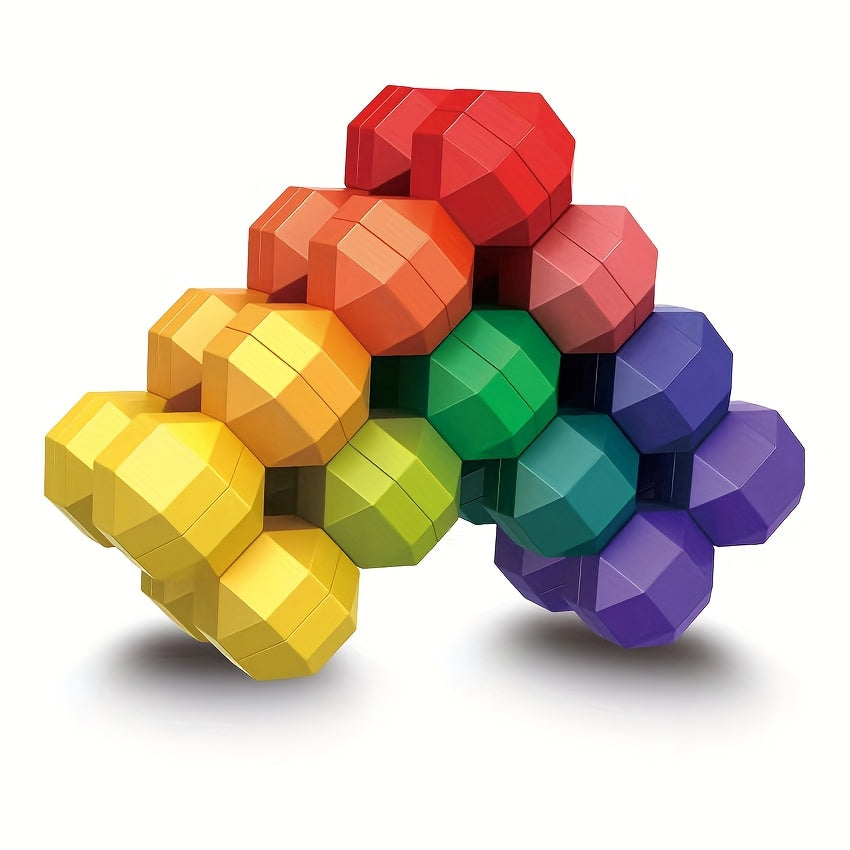 Trendbay 20pcs Magnetic Puzzle Ball Set – Plastic 3D DIY