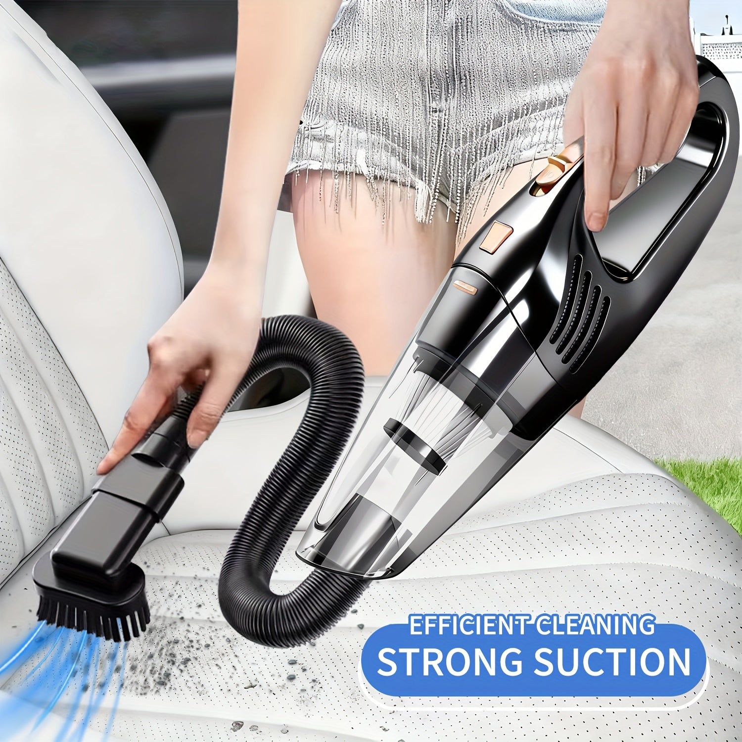 Trendbay Cordless Handheld Vacuum Cleaner “ Portable Mini Vacuum for Home & Car