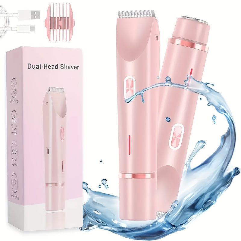 Trendbay 2-in-1 Women’s Electric Shaver – Wet & Dry USB Rechargeable