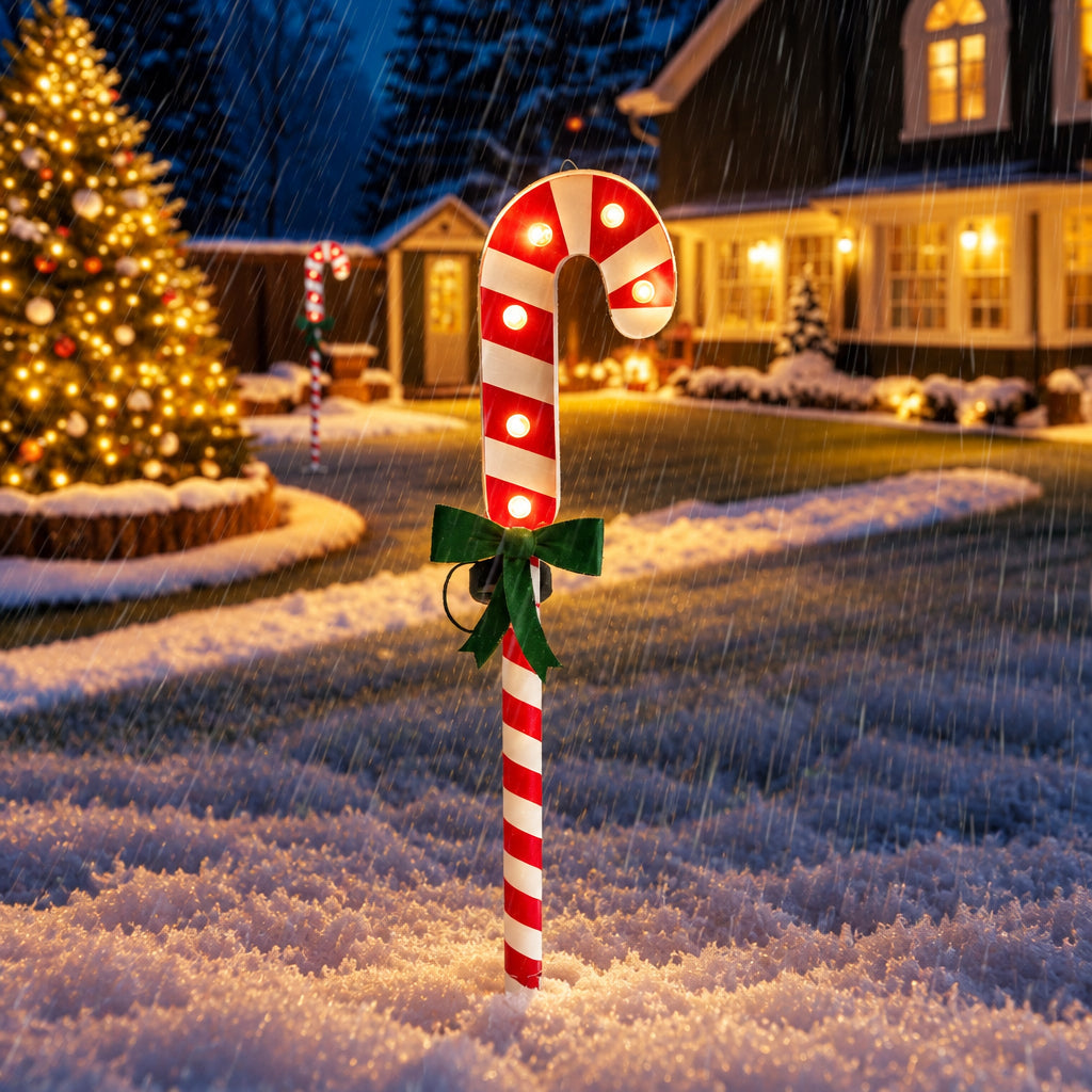 Trendbay Solar Candy Light Christmas Yard Decoration