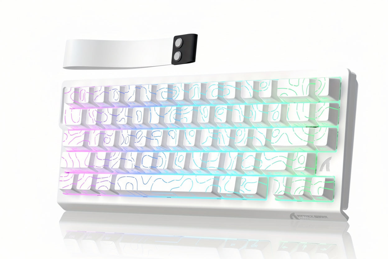 Trendbay 60% Magnetic Gaming Keyboard 8KHz Rapid Trigger Wired